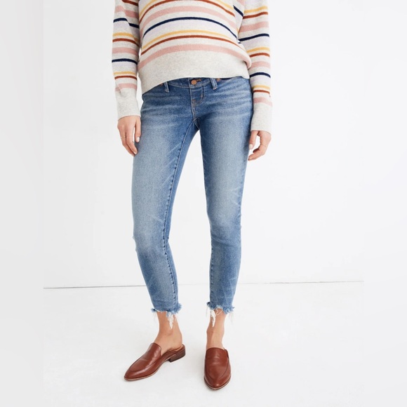 Madewell Denim - Maternity Side-Panel Skinny Jeans
